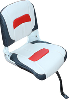 Кресло «Premium Hi-back All Weather», белое с темно-серым и красным