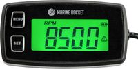 Тахометр универсальный со счетчиком моточасов с подсветкой и сменной батарейкой