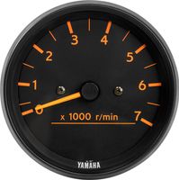 Тахометр Yamaha, черный, Omax