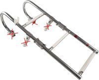 Трап складной, 3 ступени, с поручнями, уцененный