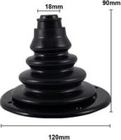 Уплотнитель для тросов управления черный, D120 мм, Marine Rocket