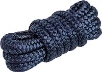Веревка из полиэстера с огонами для крепления кранца, d10 мм, L2 м, цвет синий