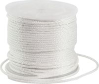 Веревка сплошного плетения d8мм, L150м, белый,KOT
