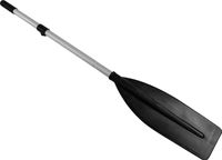 Весло разборное 130 см, широкая лопасть, черное