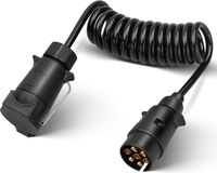 Удлинитель для прицепа, 7 контактов, с проводкой 3 м