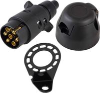 Вилка и розетка прицепа c кронштейном (комплект TRC1PE)