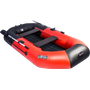 Надувная лодка ПВХ, Таймень NX 270 НД Комби, красный/черный