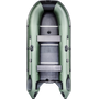 Надувная лодка ПВХ, RUSH 3300 СК, зеленый/черный