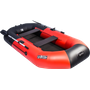 Надувная лодка ПВХ, Таймень NX 270 С Комби, красный/черный