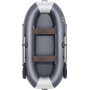 Надувная лодка ПВХ, Таймень V 290 графит/светло-серый
