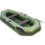 Надувная лодка ПВХ, АКВА-ОПТИМА 260 НД, зеленый