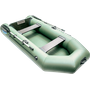 Надувная лодка ПВХ, RUSH 2800, зеленый