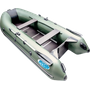 Надувная лодка ПВХ, RUSH 3300 СК, зеленый/черный