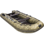 Надувная лодка ПВХ, Ривьера Компакт 3600 СК Камуфляж, камыш