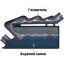 Глушитель-водяной замок, 60мм