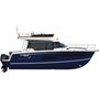 Катер Merry Fisher 1095 Fly с моторами 2х300