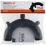 Колено 38 мм пластиковое с вентиляцией, SeaFlo