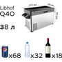 Компрессорный автохолодильник LIBHOF Q-40, 38 л