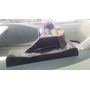 Консоль для лодки ПВХ, стеклопластик, светло-серый