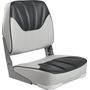 Кресло мягкое складное, обивка винил, цвет серый/угольный, Marine Rocket