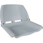 Кресло пластмассовое складное Folding Plastic Boat Seat, серое