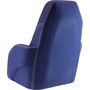 Кресло ROYALITA мягкое, подставка, обивка ткань Markilux темно-синяя