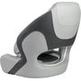 Кресло с болстером Delux Sport Flip Up, обивка винил, цвет угольный/серый