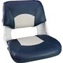 Кресло складное мягкое SKIPPER, цвет серый/синий