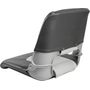 Кресло складное мягкое SKIPPER, серый/темно-серый