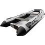 Лодка РИБ (RIB) RiverBoats RB 380 NEW, серо-белый, накладка на рундук, рым, ролик, защита киля, корпус белый