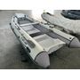 Лодка РИБ (RIB) RiverBoats RB 400, серо-белый, накладка на рундук,утка, корпус белый, уцененная