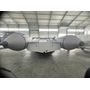 Лодка РИБ (RIB) RiverBoats RB 400, серо-белый, накладка на рундук,утка, корпус белый, уцененная