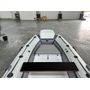 Лодка РИБ (RIB) RiverBoats RB 400, серо-белый, накладка на рундук,утка, корпус белый, уцененная