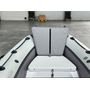 Лодка РИБ (RIB) RiverBoats RB 400, серо-белый, накладка на рундук,утка, корпус белый, уцененная