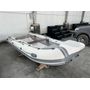 Лодка РИБ (RIB) RiverBoats RB 400, серо-белый, накладка на рундук,утка, корпус белый, уцененная