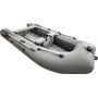 Лодка РИБ (RIB) STEL R-360P, светло-серый/серый, накладки на рундук и банки, защита киля, корпус серый