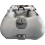 Лодка РИБ (RIB) STEL R-360P, светло-серый/серый, накладки на рундук и банки, защита киля, корпус серый