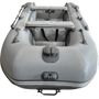Лодка РИБ (RIB) STEL R-360P, светло-серый/серый, накладки на рундук и банки, защита киля, корпус серый