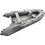 Лодка РИБ (RIB) STEL R-360P, светло-серый/серый, накладки на рундук и банки, защита киля, корпус серый