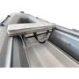 Лодка РИБ (RIB) STEL R-360P, светло-серый/серый, накладки на рундук и банки, защита киля, корпус серый