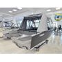 Моторная лодка, Триера 460 BR_new, серый (тент ходовой, стояночный, транспортировочный) с Suzuki DF50ATL