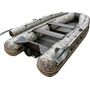 Надувная лодка ПВХ Абакан 380 Jet, фальшборт, камуфляж cifra, SibRiver