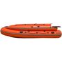 Надувная лодка ПВХ Абакан 380 Jet, фальшборт, оранжевый/черный, SibRiver