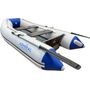Надувная лодка ПВХ, Адмирал 250 НД, белый-синий