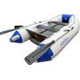 Надувная лодка ПВХ, Адмирал 250 НД, белый-синий