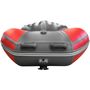 Надувная лодка ПВХ, Адмирал 360 НДНД, роульс, рым, накладки, красный/серый