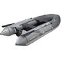 Надувная лодка ПВХ, Адмирал 375 S НДНД,  роульс, рым, серый