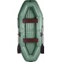 Надувная лодка ПВХ Агул 300 НД, зеленый, SibRiver