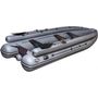 Надувная лодка ПВХ Allaska 460 Lux, фальшборт, серая, SibRiver