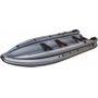 Надувная лодка ПВХ Allaska 510 Lux, фальшборт, серый, SibRiver